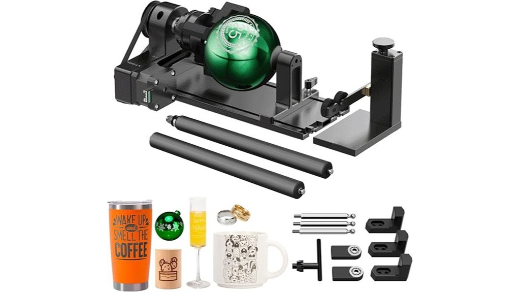 laser rotary attachment review