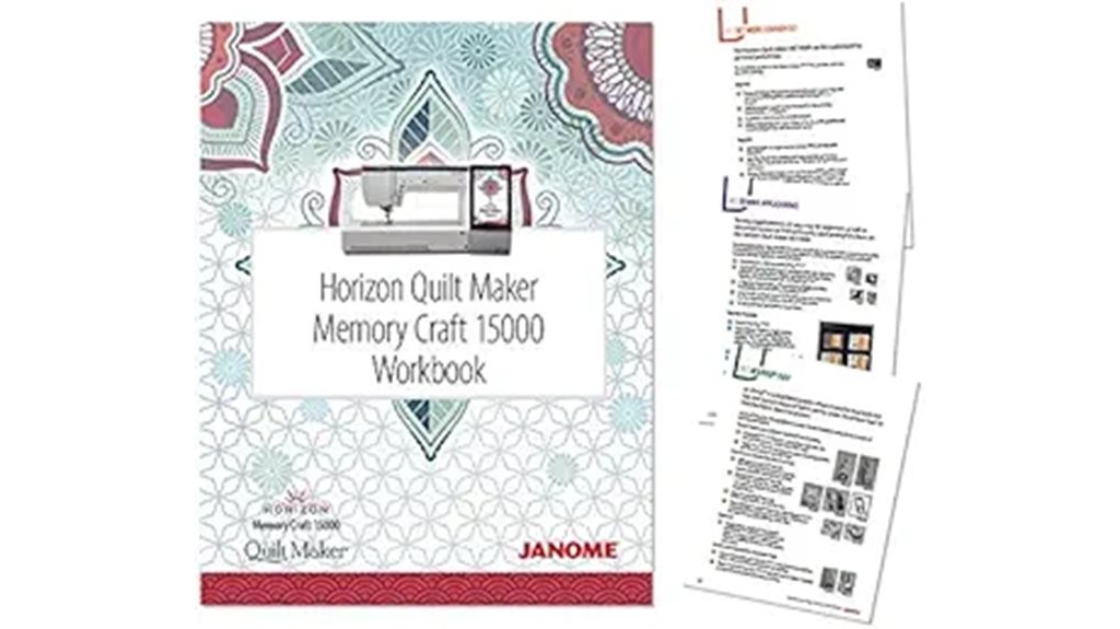 quilting machine workbook review