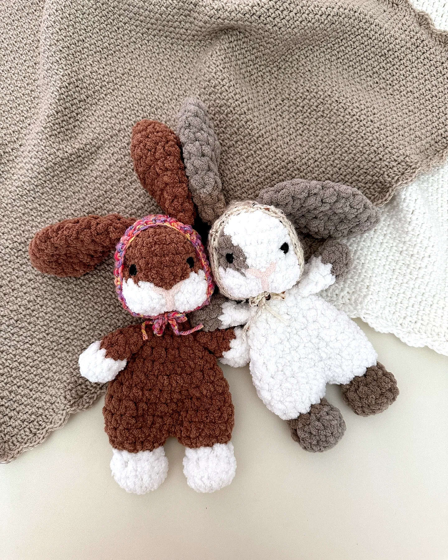 Adorable Crochet Bunny in Chunky Yarns