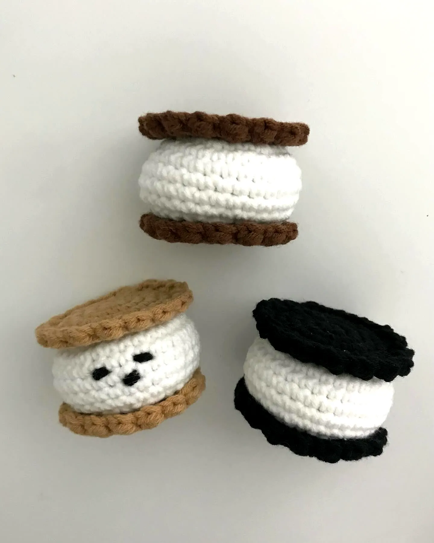 Adorable Crochet Cookie Set in Soft Yarn