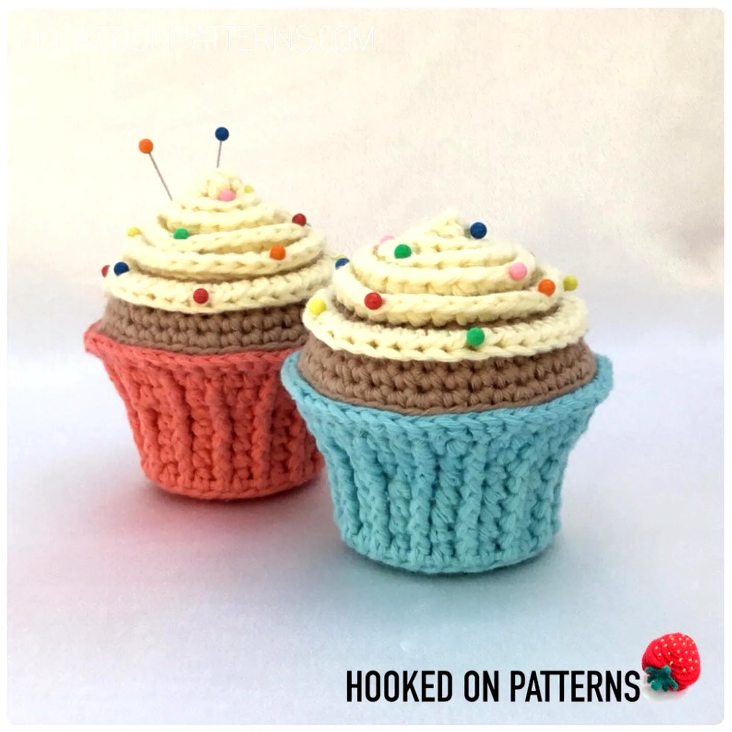 Adorable Crochet Cupcake in Pastel Colors