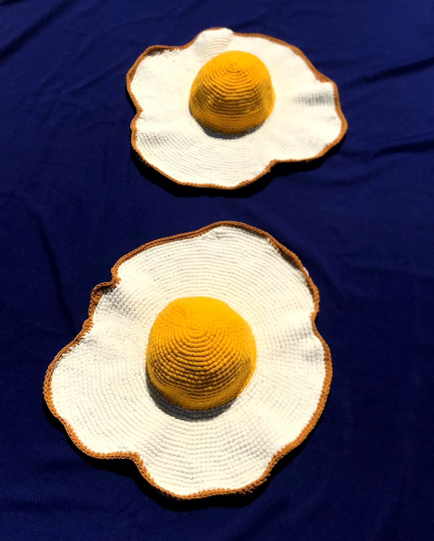 Adorable Crochet Egg Set in Bright Colors