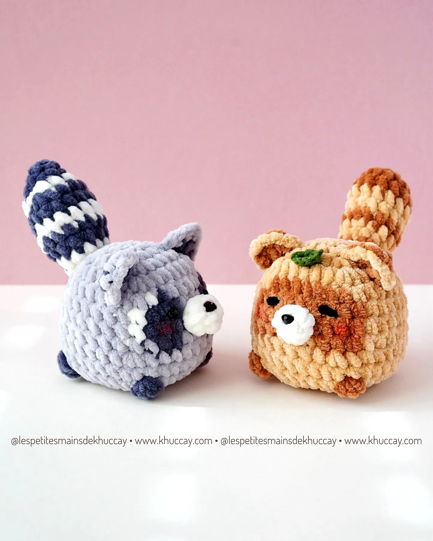 Adorable Crochet Forest Animals in Soft Chenille Yarn