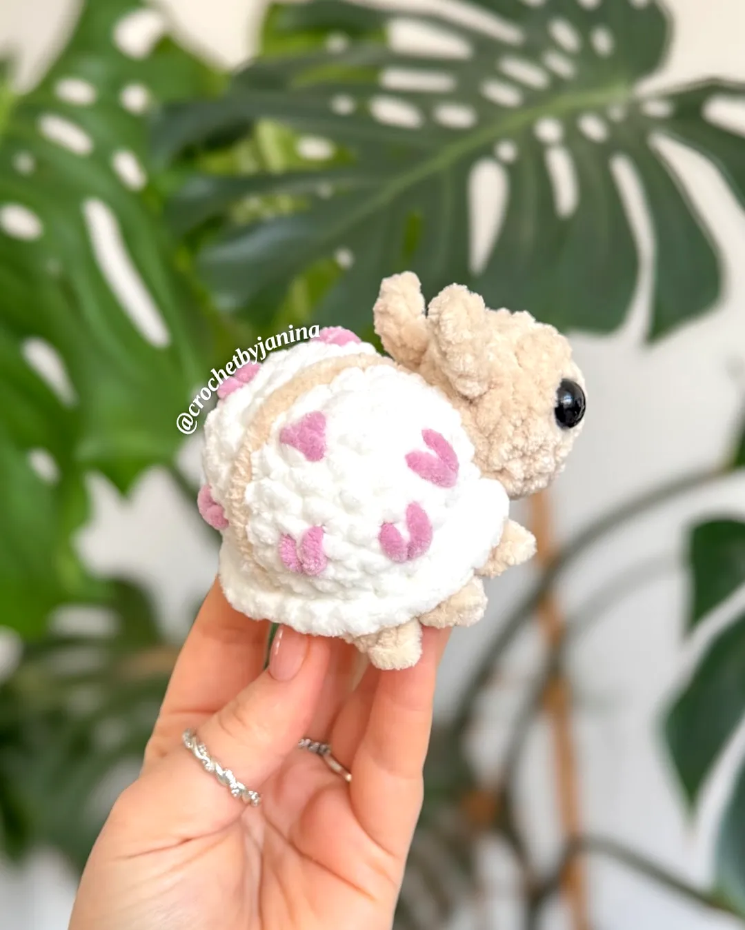 Adorable Crochet Ladybug Plush Toy