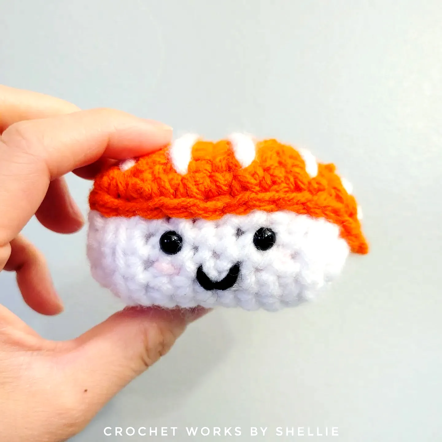 Adorable Crochet Sushi in Vibrant Colors