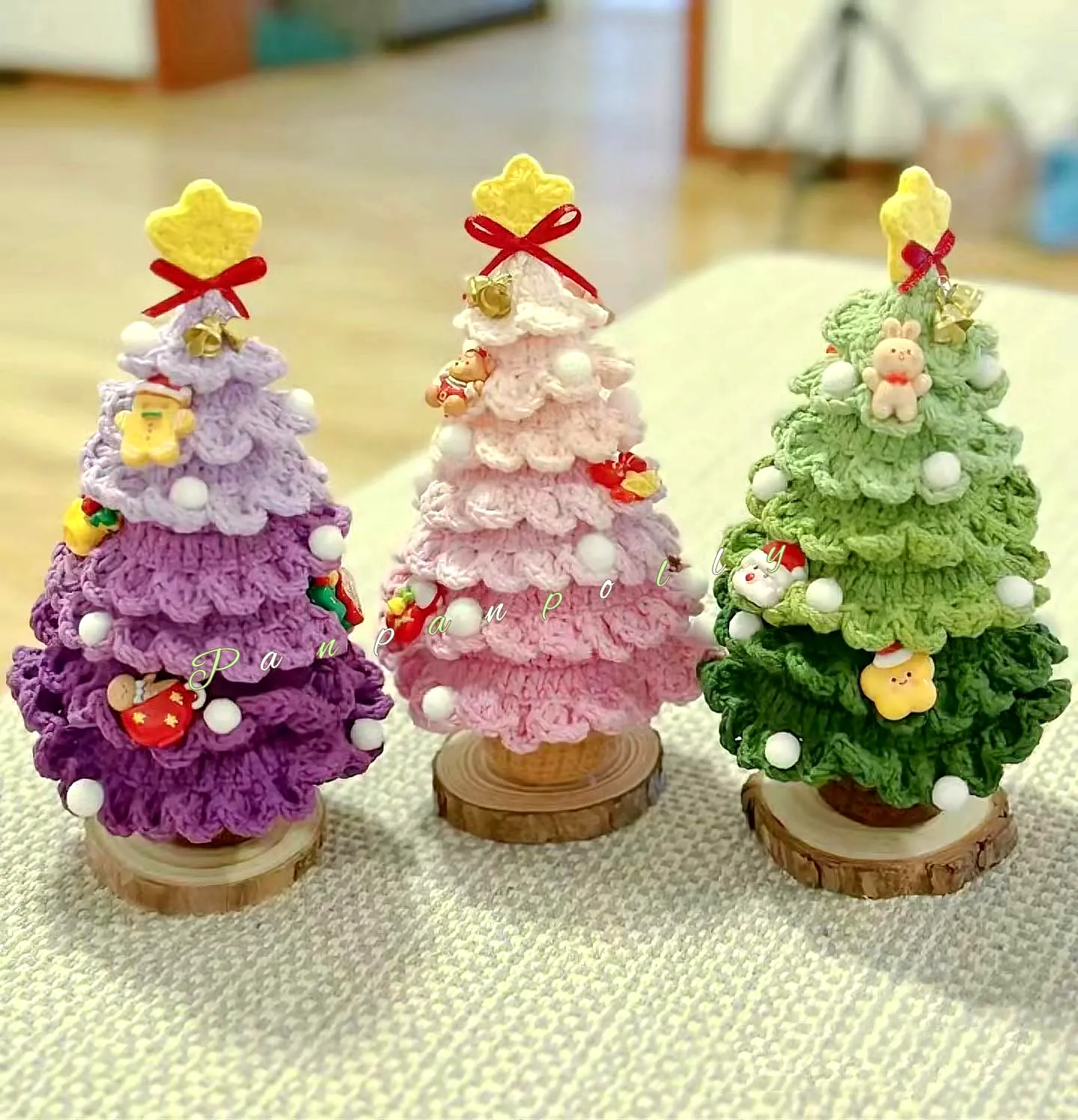 Adorable Crochet Tree in Vibrant Colors
