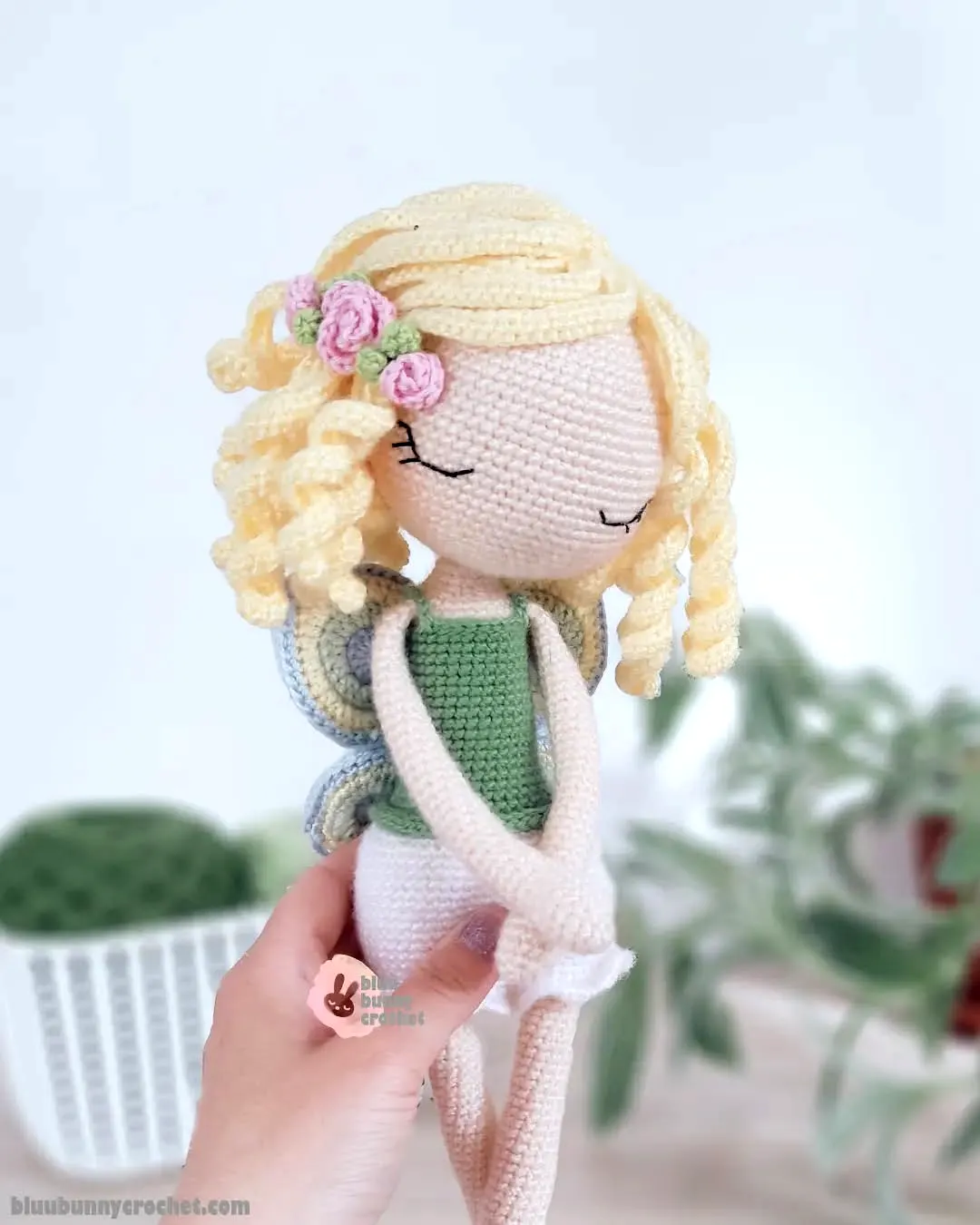 Charming Crochet Fairy Doll in Pastel Colors