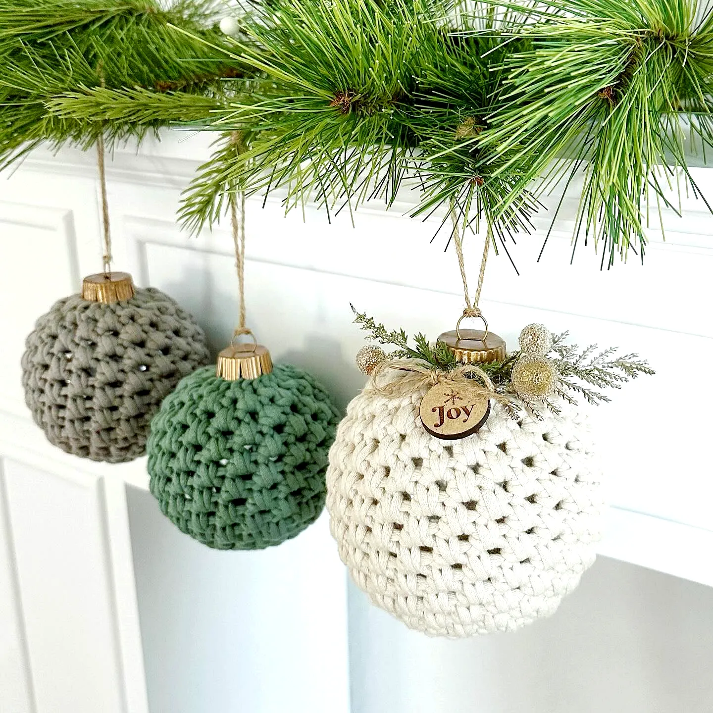 Charming Crochet Ornament in Soft Colors