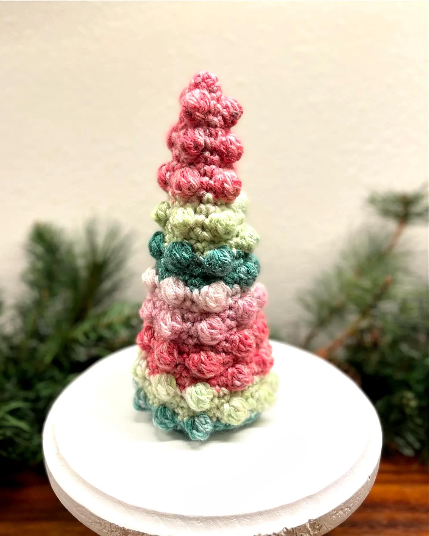 Charming Crochet Tree in Soft Pastels