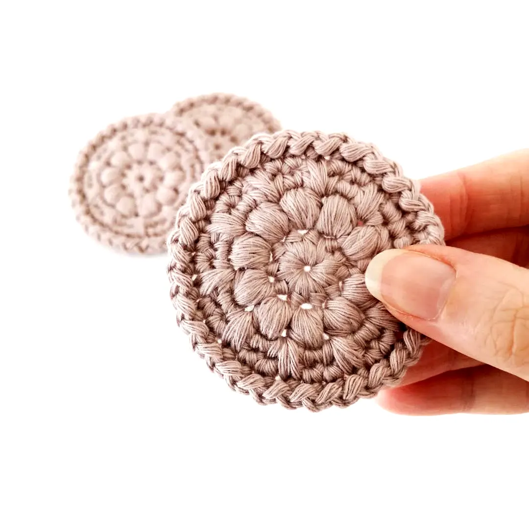 Charming Easy Crochet Scrubbie in Colorful Cotton Yarn