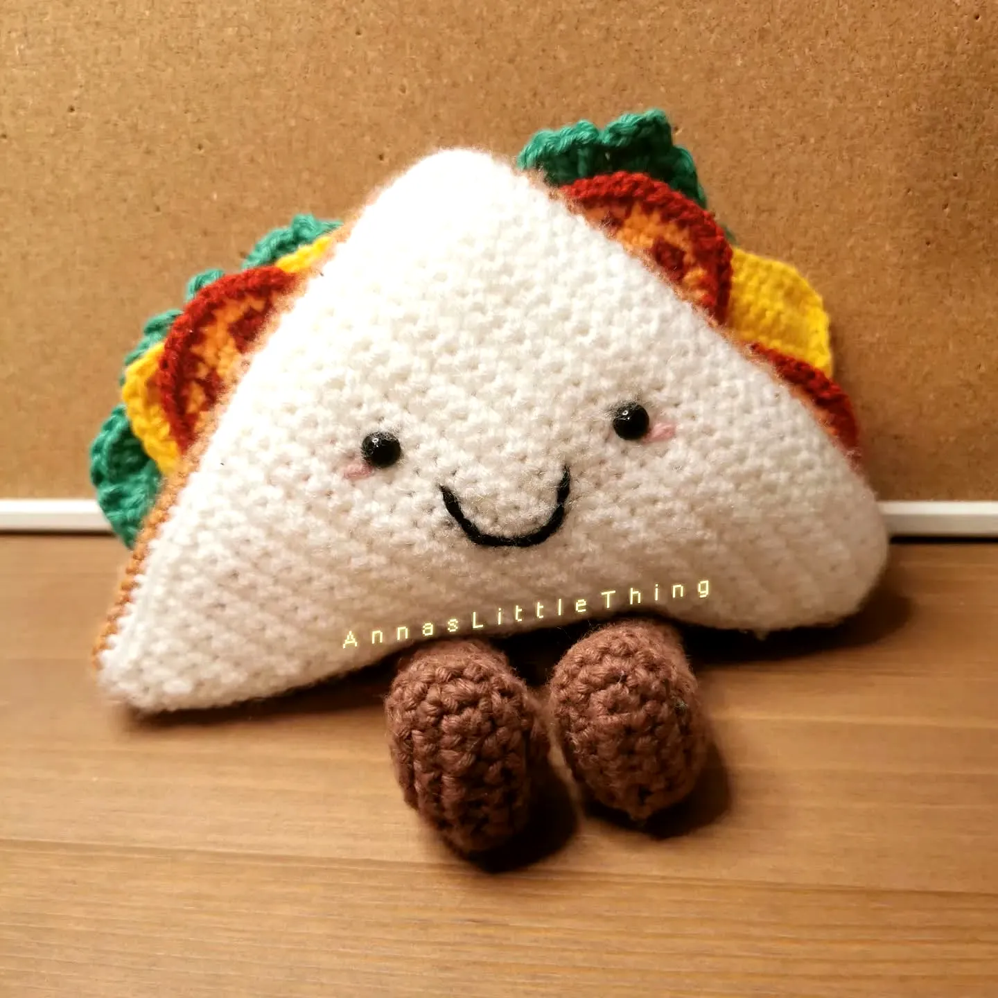 Create a Colorful Easy Crochet Sandwich Plush Toy Delight