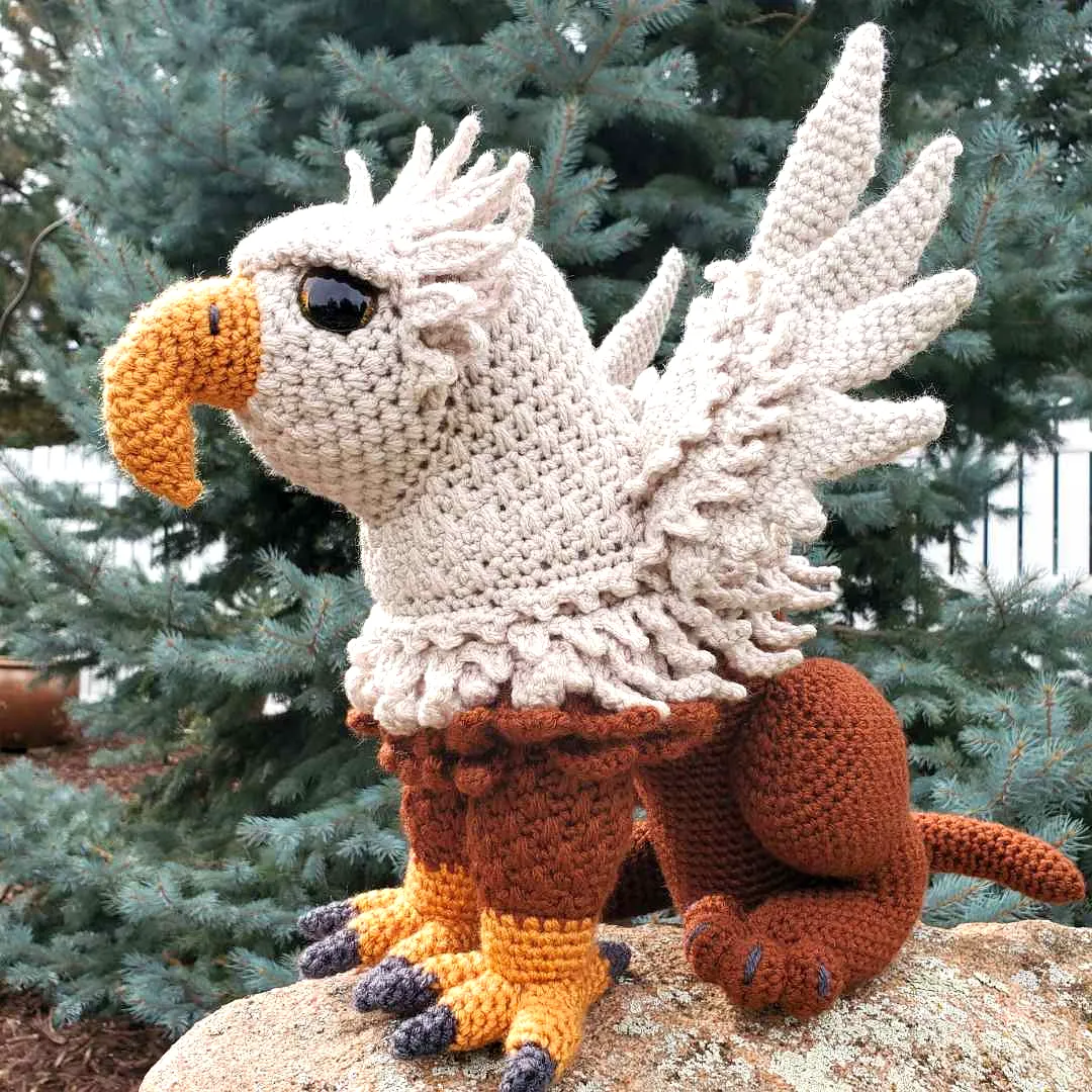 Crochet Forest Animal Delight in Cream Brown and Yellow Styles