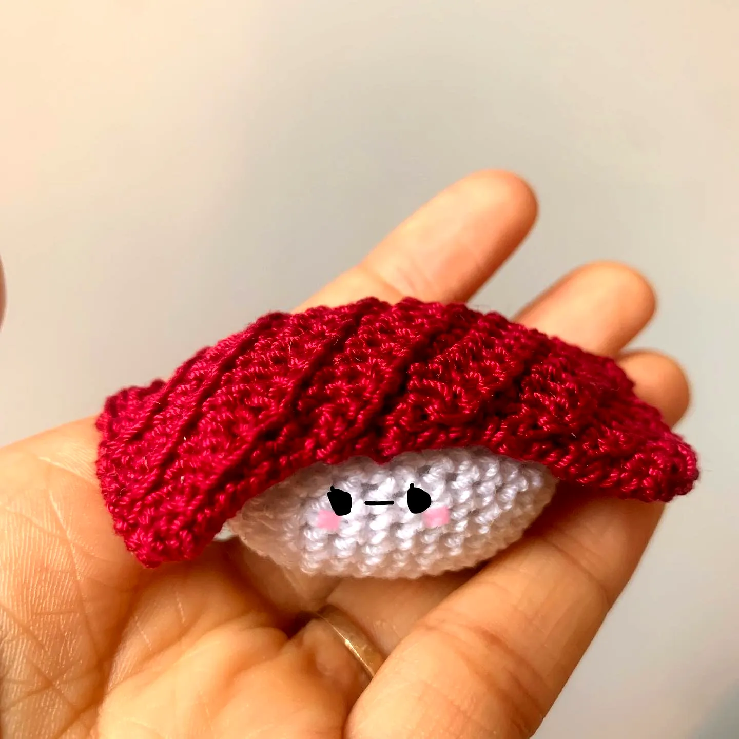Cute and Easy Crochet Sushi in Vibrant Colors