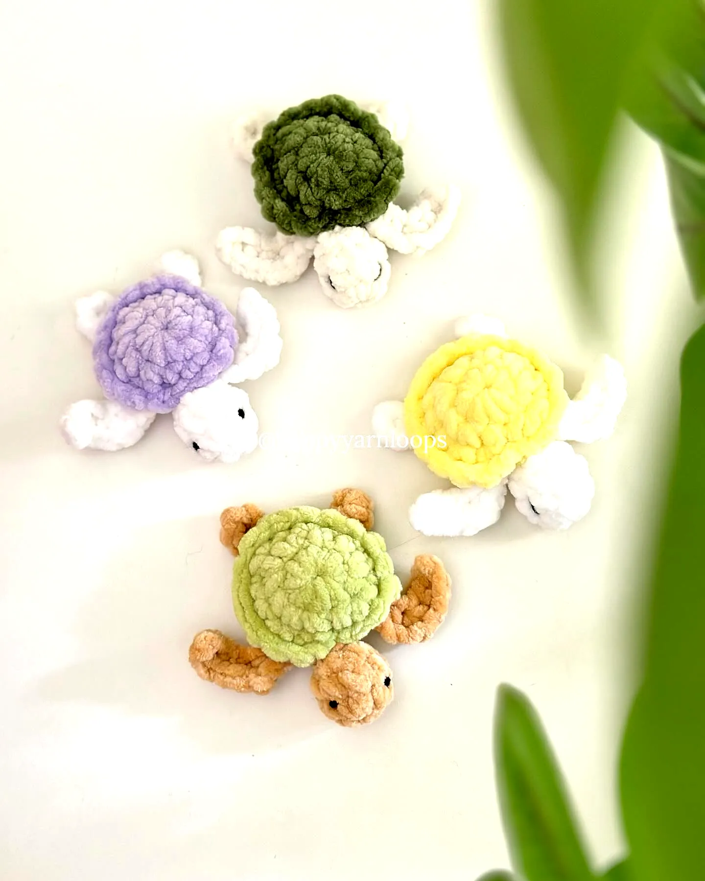 Cute Colorful Crochet Fish Toy