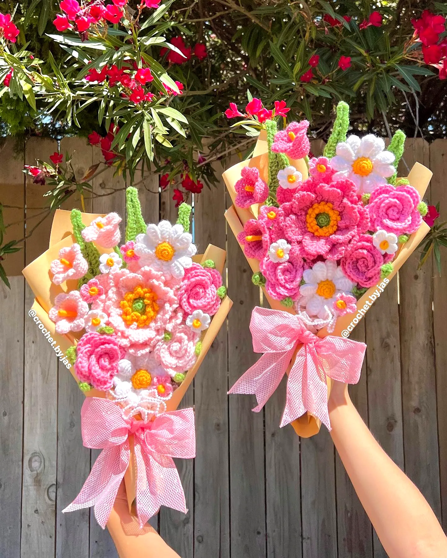 Delightful Crochet Flower Bouquet in Vibrant Colors and Style