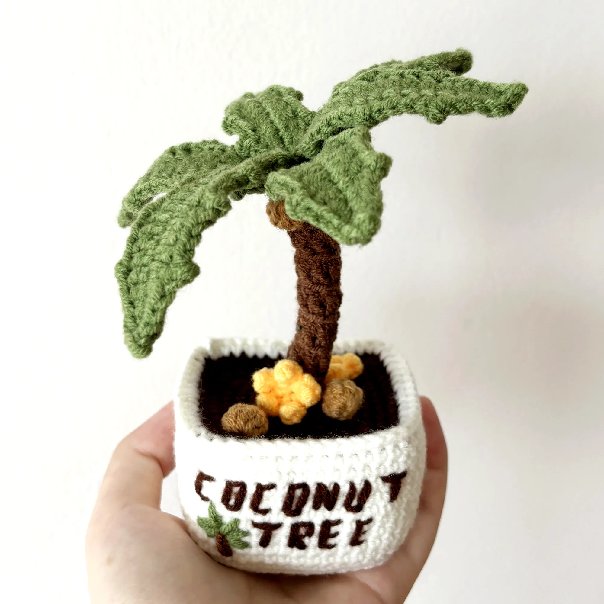 Delightful Crochet Tree in Vibrant Colors for Easy Home Decor