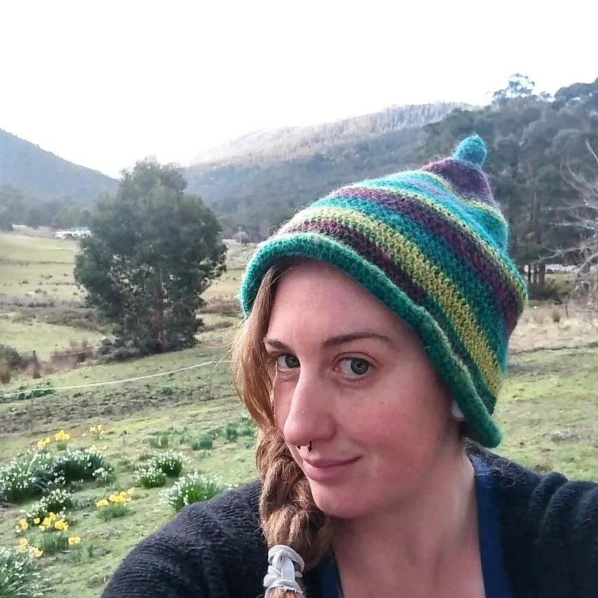 Easy Colorful Crochet Gnome Hat with Fun Striped Pattern