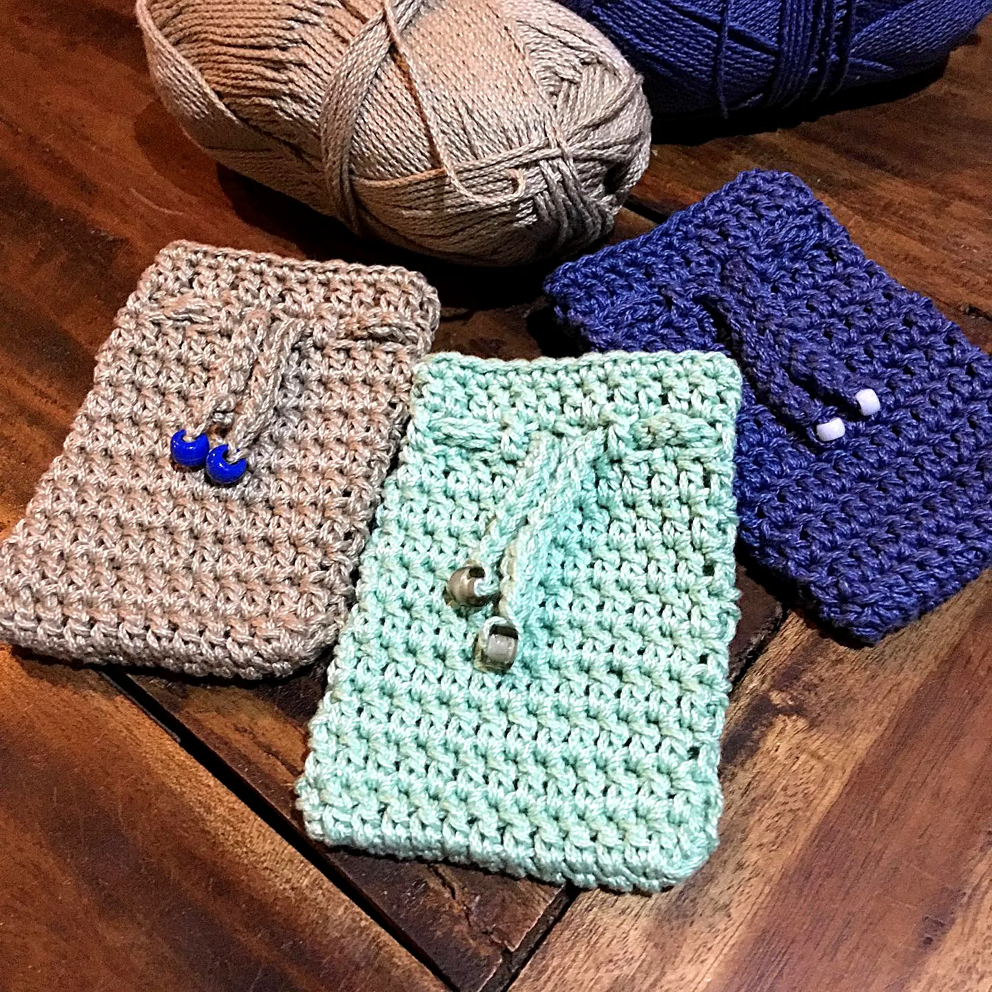 Stylish Crochet Soap Saver in Soothing Colors