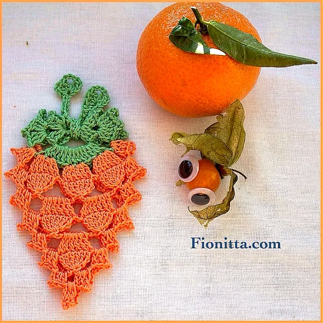 Vibrant Crochet Carrot with Green Leaves for Easy Crocheters