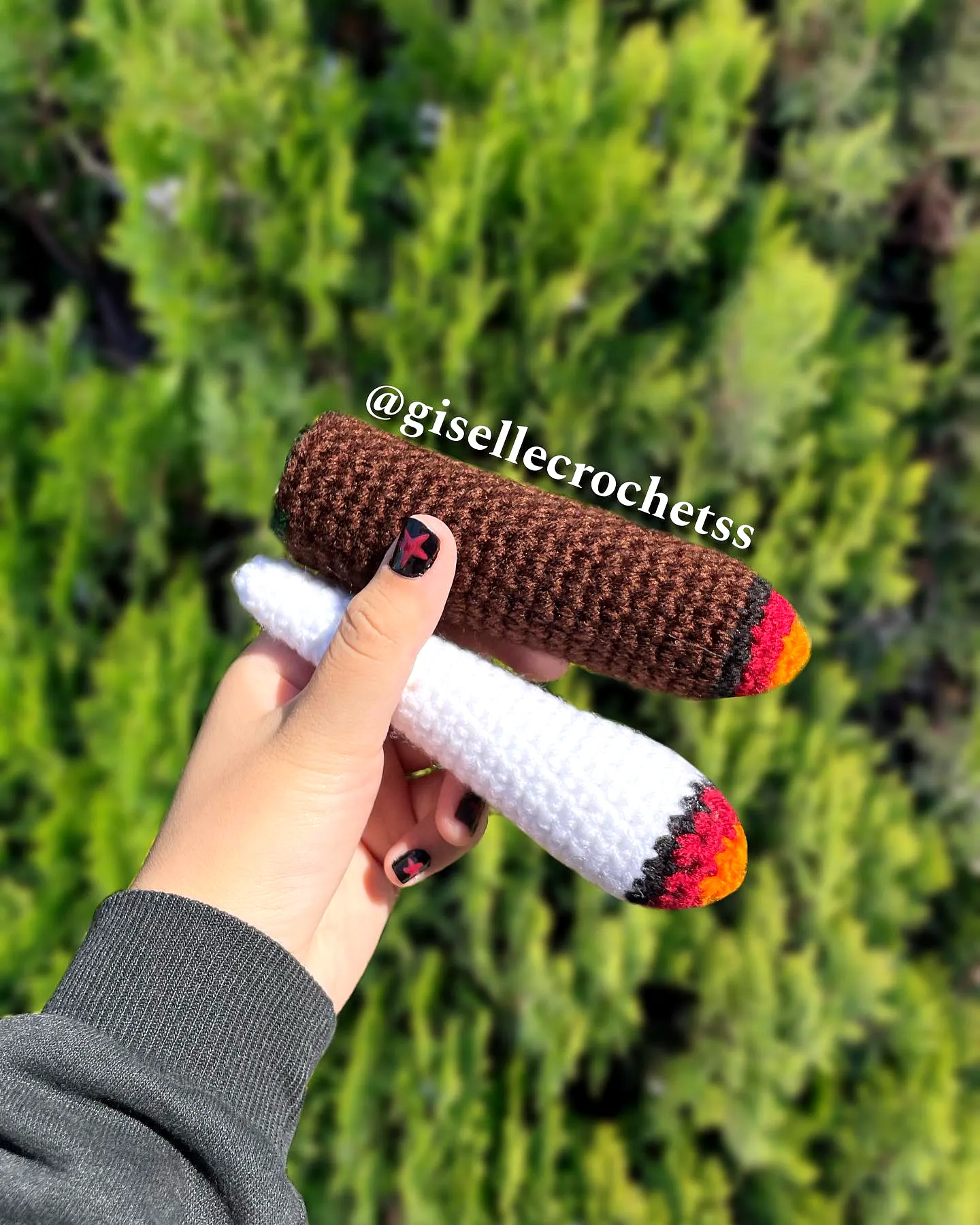 Vibrant Crochet Cat Toy with Colorful Food Design for Cats